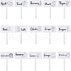 CHGCRAFT 1 Set Acrylic Plant Labels AJEW-CA0004-57A-2