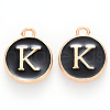 Golden Plated Alloy Charms ENAM-S118-02K-1
