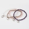 Glass Beads Stretch Bracelets X-BJEW-JB02450-1