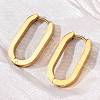 304 Stainless Steel Huggie Hoop Earrings STAS-H156-11C-G-4