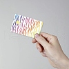 PVC Plastic Waterproof Card Stickers DIY-WH0432-211-5