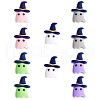 10Pcs 5 Colors Silicone Focal Beads JX776A-1