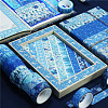 10Pcs 10 Colors Winter Theme Pattern Paper Adhesive Tape DIY-G092-01-2