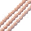 Faceted Glass Beads Strands GLAA-E037-02A-1