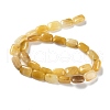 Natural Topaz Jade Beads Strands G-K357-D01-01-3