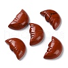 Natural Red Jasper Carved Healing Moon with Human Face Figurines G-B062-06C-1