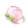 Transparent Resin Pendants X-RESI-C020-01P-3