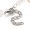 Boho Glass & Dyed Natural Shell Beaded Chips 3 Layer Necklaces for Women NJEW-H047-01B-4