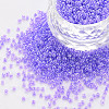 12/0 Imitation Jade Glass Seed Beads SEED-S049-A-007-1