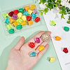 SUNNYCLUE 36Pcs 9 Colors Resin Imitation Vegetable Pendants RESI-SC0003-13-3