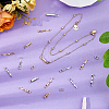 SUPERFINDINGS 20Pcs 2 Colors Eco-Friendly Brass Watch Band Clasps KK-FH0007-69-5