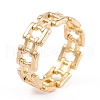 Ion Plating(IP) Unisex 304 Stainless Steel Finger Rings RJEW-K233-05-G-2