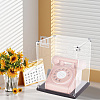 Transparent Acrylic Minifigures Display Case ODIS-WH0043-92B-6