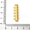 304 Stainless Steel Slide Lock Clasps STAS-A117-07A-G-3