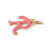 304 Stainless Steel Enamel Charms STAS-G353-01G-R-2