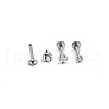 Stainless Steel Threadless Labrets WG64015-25-1