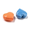 Opaque Baking Paint Acrylic Beads MACR-M031-02-2