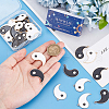 SUNNYCLUE 40Pcs 2 Colors Alloy Enamel Pendants ENAM-SC0005-38-3