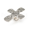 Alloy Adjustable Ring RJEW-K260-01A-P-2