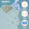 DICOSMETIC 48Pcs 2 Colors Alloy Pendants FIND-DC0005-54-4
