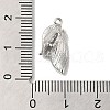 Brass Micro Pave Cubic Zirconia Pendants KK-D071-05P-3