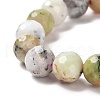 Natural African Opal Beaded Stretch Bracelets BJEW-K233-01C-01-3