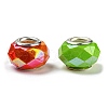 UV Plated Resin European Beads RESI-Z011-01-2