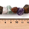 Natural Amethyst & Tiger Eye & Green Aventurine & Rose Quartz & Carnelian Beads Strands G-I283-F17-5