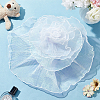 WADORN 5M Iridescent Organza Lace Trim Fabric DIY-WR0003-70-4