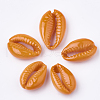 Spray Paint Cowrie Shell Beads X-SHEL-S274-26D-2