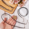 SUNNYCLUE 30Pcs 3 Colors Trendy Braided Imitation Leather Necklace Making NJEW-SC0001-32-3
