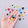 Dyed Wood Beads WOOD-PH0008-03-5