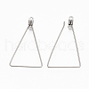 304 Stainless Steel Wire Pendants STAS-T051-001-2