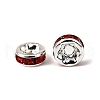 Brass Grade A Rhinestone Spacer Beads RB-A014-Z6mm-21S-2