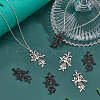 CHGCRAFT 20Pcs 2 Colors Alloy Pendants FIND-CA0007-54-4