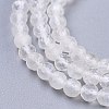 Natural Rainbow Moonstone Beads Strands G-R475-030-3