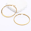 Stylish Stainless Steel Hoop Earrings ZZ8707-2