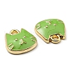 Golden Plated Alloy Charms ENAM-L042-01G-07-3