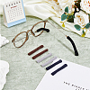 HOBBIESAY 4 Paiars 4 Color Woolen Yarn Eyeglasses Ear Grips FIND-HY0003-10-4