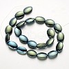 Electroplate Non-magnetic Synthetic Hematite Beads Strands G-F300-09-07-2