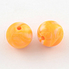 Opaque Acrylic Beads SACR-R853-16mm-M-3