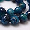 Natural Agate Beads Strands X-G-G882-14mm-D01-2-3