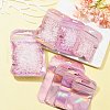 40Pcs 4 Styles Plastic Laser Packaging Yin-yang Zip Lock Bags OPP-FS0001-01-3