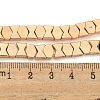 Electroplated Synthetic Non-magnetic Hematite Beads Strands G-C136-A01-01-4