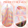 Rainbow Color Polyester Mesh Fabric DIY-WH0496-43B-5