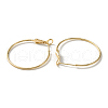 Brass Hoop Earrings KK-WH0054-35A-2