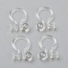 Plastic Clip-on Earring Findings KY-P001-10A-1