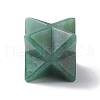 Natural Green Aventurine Sculpture Healing Crystal Merkaba Star Ornament G-C110-08C-1