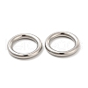 Non-Tarnish 304 Stainless Steel Linking Rings X-STAS-D246-01A-04P-3