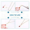 Beadthoven 24Pcs 4 Colors Brass Micro Pave Cubic Zirconia Pendants KK-BT0001-07-7